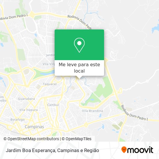 Jardim Boa Esperança mapa