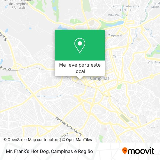 Mr. Frank's Hot Dog mapa