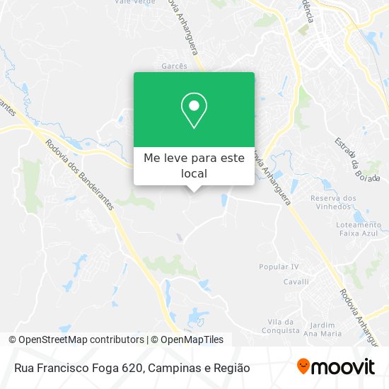 Rua Francisco Foga 620 mapa