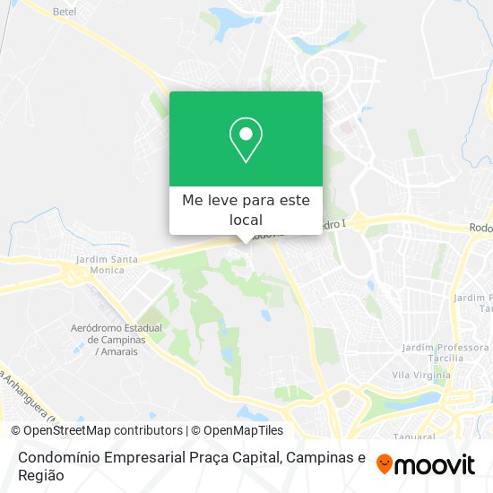 Condomínio Empresarial Praça Capital mapa