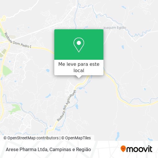 Arese Pharma Ltda mapa