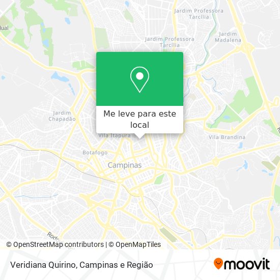 Veridiana Quirino mapa