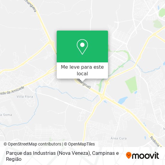 Parque das Industrias (Nova Veneza) mapa