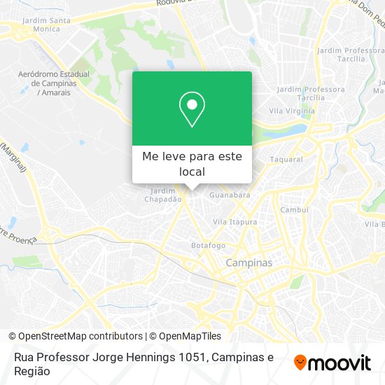 Rua Professor Jorge Hennings 1051 mapa