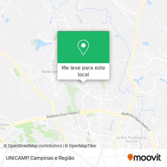 UNICAMP mapa