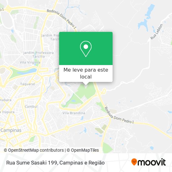 Rua Sume Sasaki 199 mapa