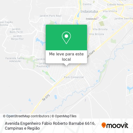 Avenida Engenheiro Fábio Roberto Barnabé 6616 mapa