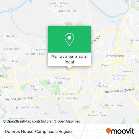 Dolores House mapa
