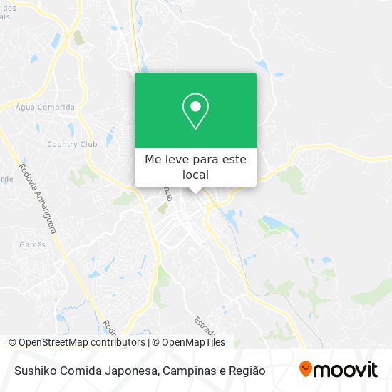Sushiko Comida Japonesa mapa
