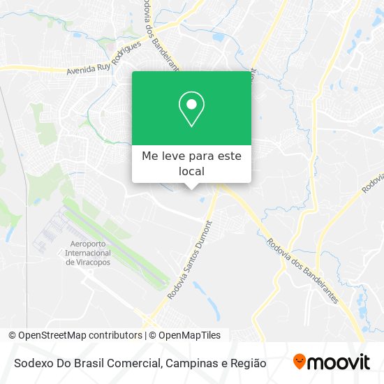 Sodexo Do Brasil Comercial mapa