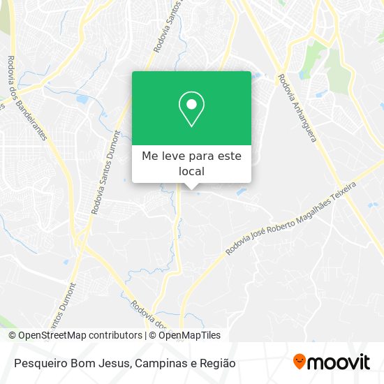 Pesqueiro Bom Jesus mapa