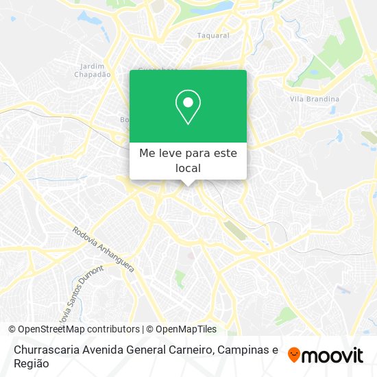 Churrascaria Avenida General Carneiro mapa