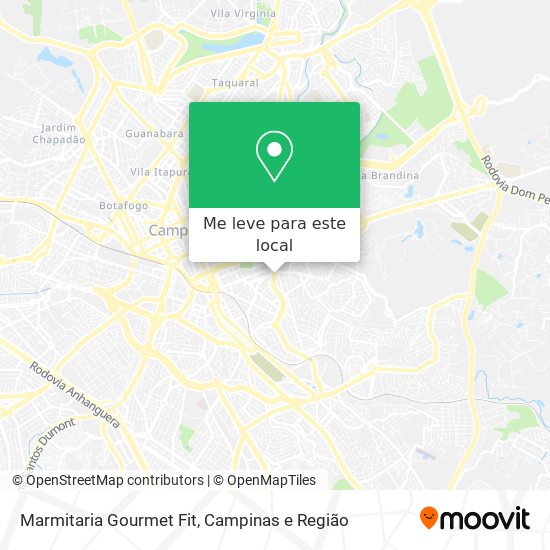 Marmitaria Gourmet Fit mapa