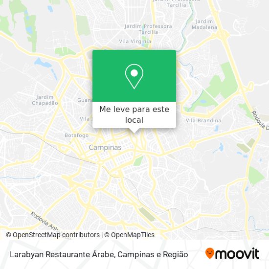 Larabyan Restaurante Árabe mapa