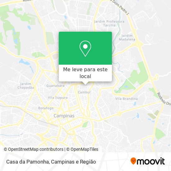 Casa da Pamonha mapa