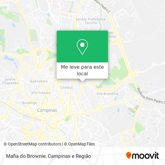 Mafia do Brownie mapa