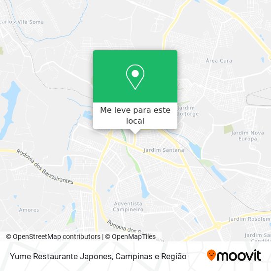 Yume Restaurante Japones mapa