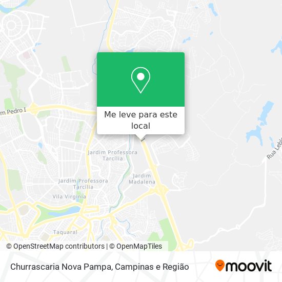 Churrascaria Nova Pampa mapa