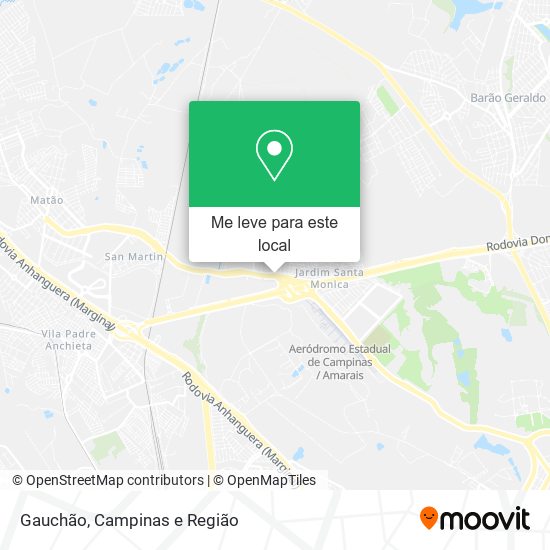 Gauchão mapa