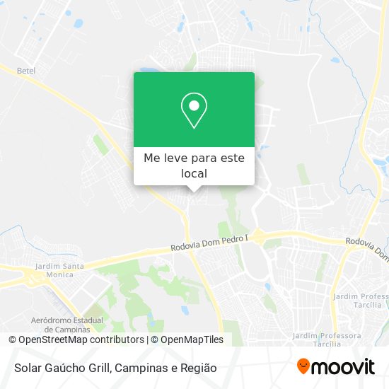 Solar Gaúcho Grill mapa