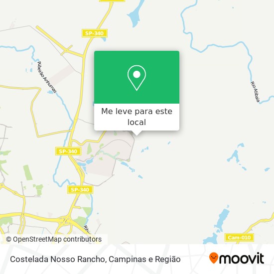 Costelada Nosso Rancho mapa