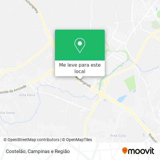 Costelão mapa