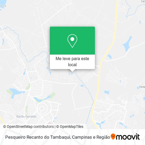 Pesqueiro Recanto do Tambaqui mapa