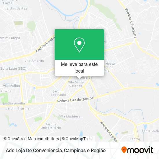 Ads Loja De Conveniencia mapa