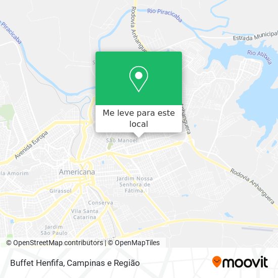Buffet Henfifa mapa