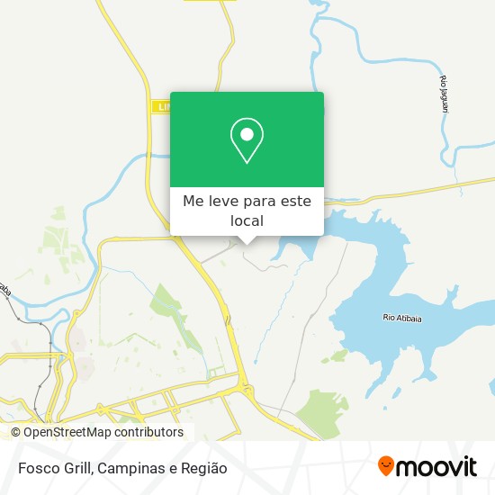 Fosco Grill mapa