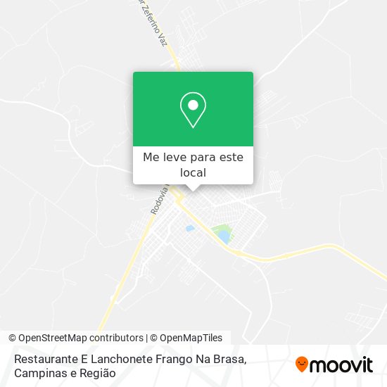 Restaurante E Lanchonete Frango Na Brasa mapa