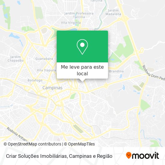 Criar Soluções Imobiliárias mapa
