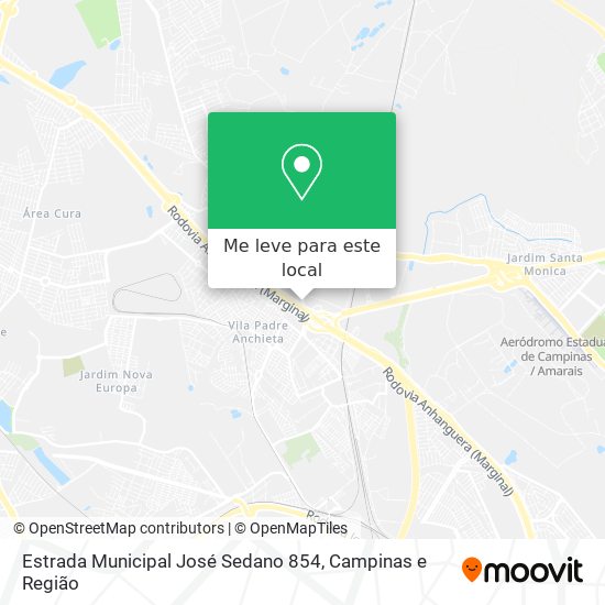 Estrada Municipal José Sedano 854 mapa