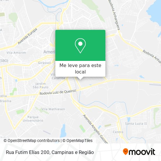 Rua Futim Elías 200 mapa
