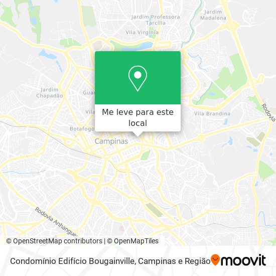 Condomínio Edifício Bougainville mapa