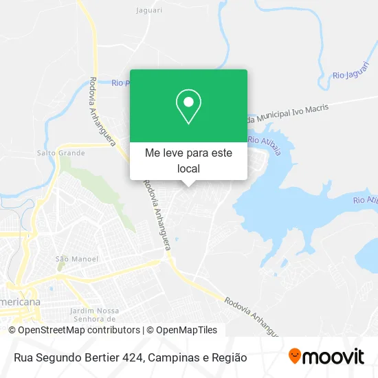 Rua Segundo Bertier 424 mapa