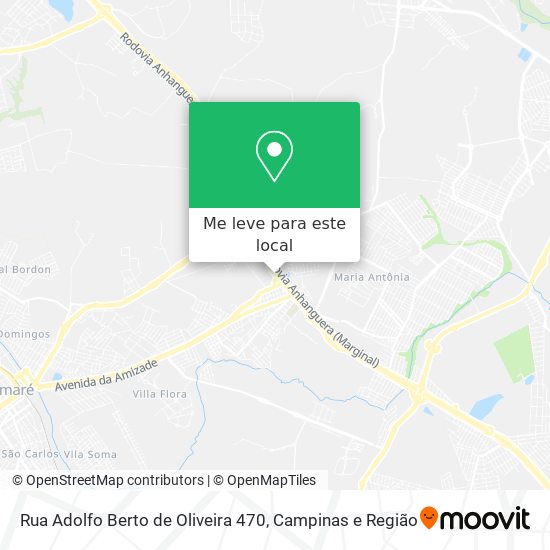 Rua Adolfo Berto de Oliveira 470 mapa