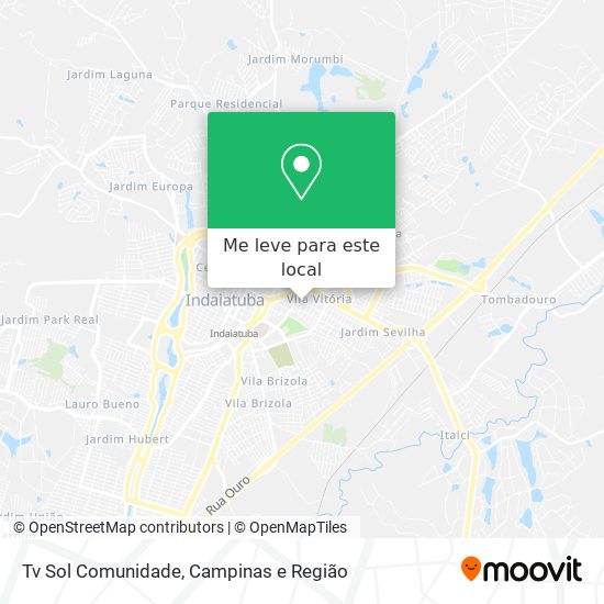 Tv Sol Comunidade mapa