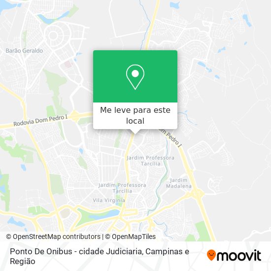 Ponto De Onibus - cidade Judiciaria mapa