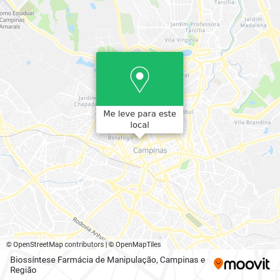 Biossíntese Farmácia de Manipulação mapa