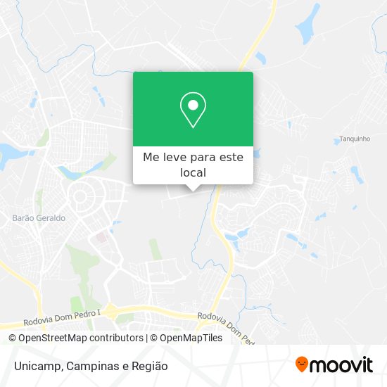 Unicamp mapa