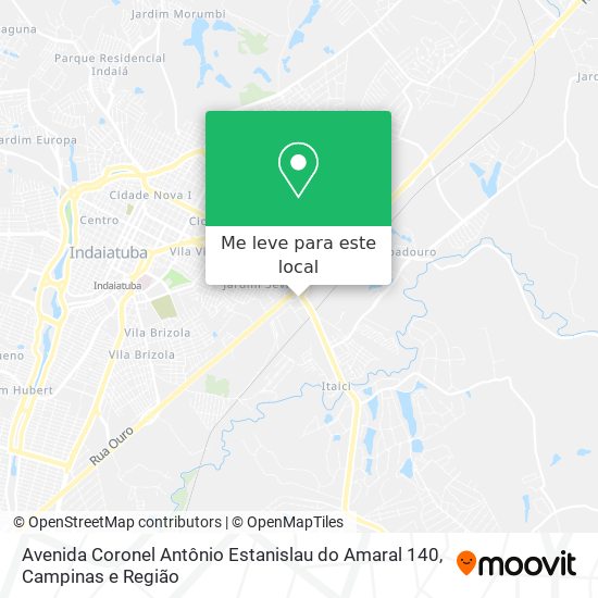Avenida Coronel Antônio Estanislau do Amaral 140 mapa