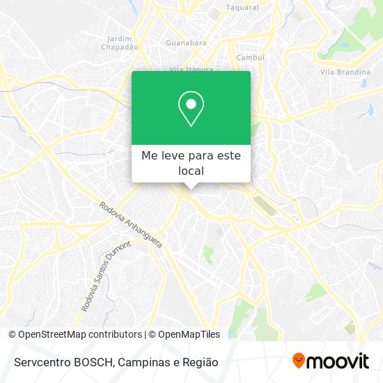 Servcentro BOSCH mapa