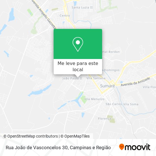 Rua João de Vasconcelos 30 mapa
