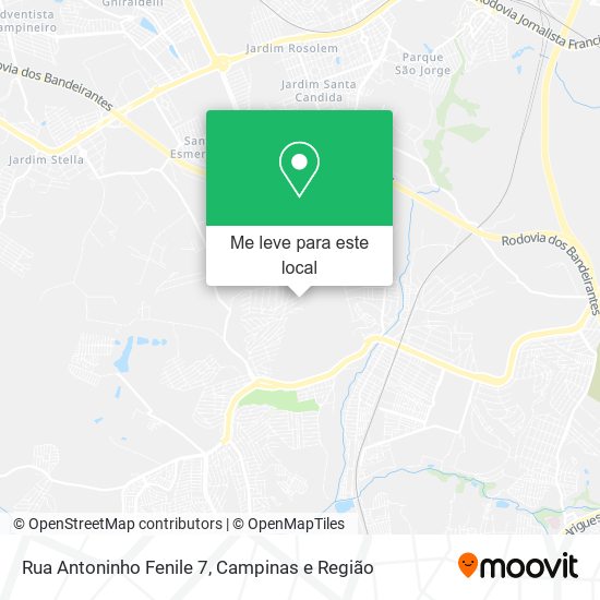 Rua Antoninho Fenile 7 mapa