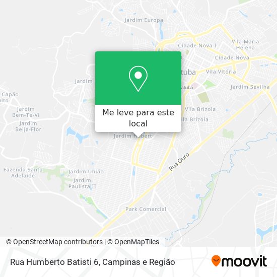 Rua Humberto Batisti 6 mapa
