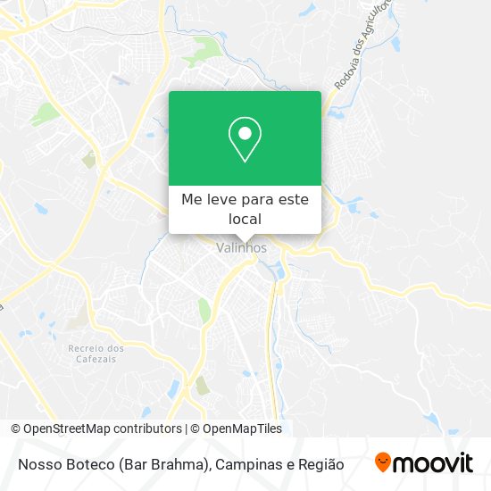 Nosso Boteco (Bar Brahma) mapa