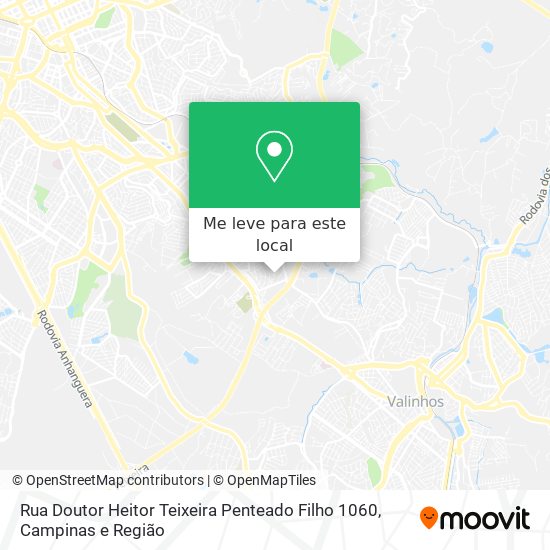 Rua Doutor Heitor Teixeira Penteado Filho 1060 mapa