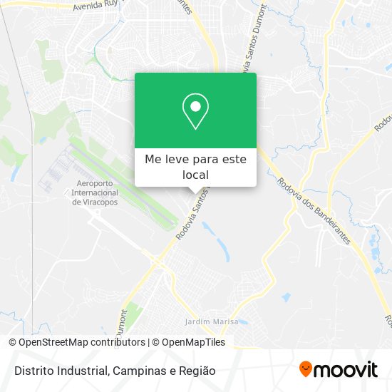 Distrito Industrial mapa
