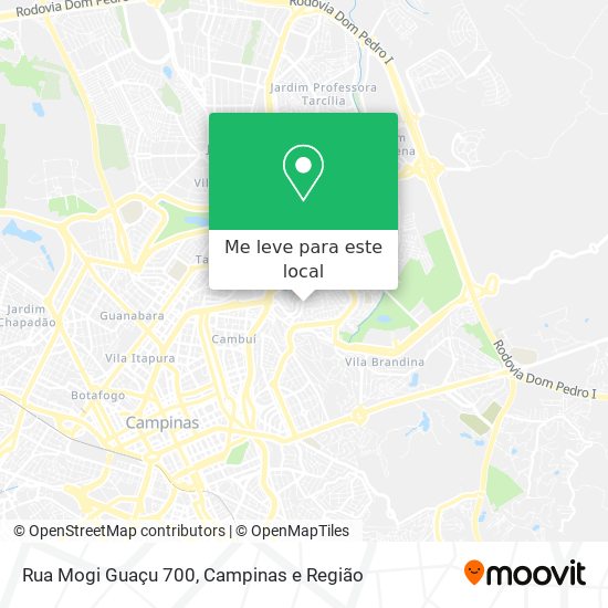 Rua Mogi Guaçu 700 mapa
